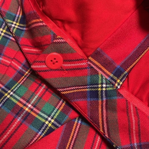 Vineyard Vines Red Plaid Ankle Pants - Picture 7 of 10